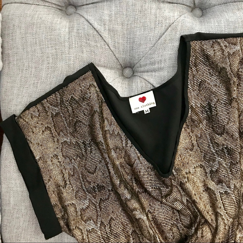 Brand New Snake Print Top